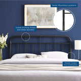 Chateau Metal Twin Headboard in Black
