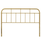 Chateau Metal Twin Headboard in Gold