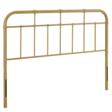 Chateau Metal Twin Headboard in Gold