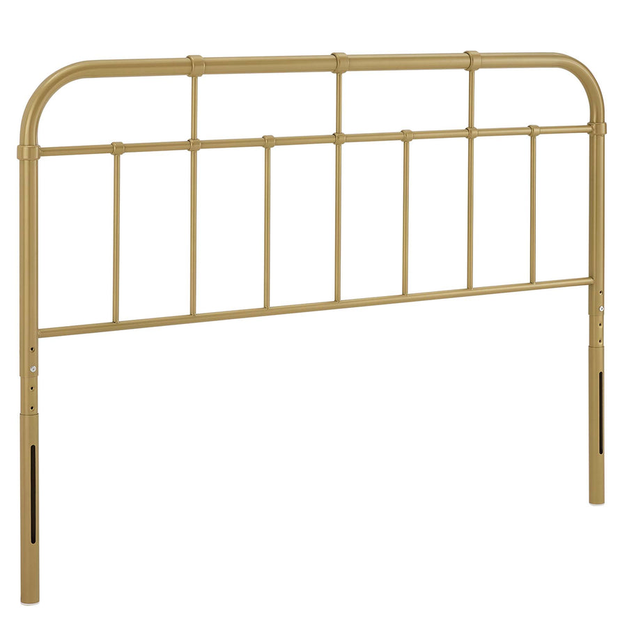 Chateau Metal Twin Headboard in Gold