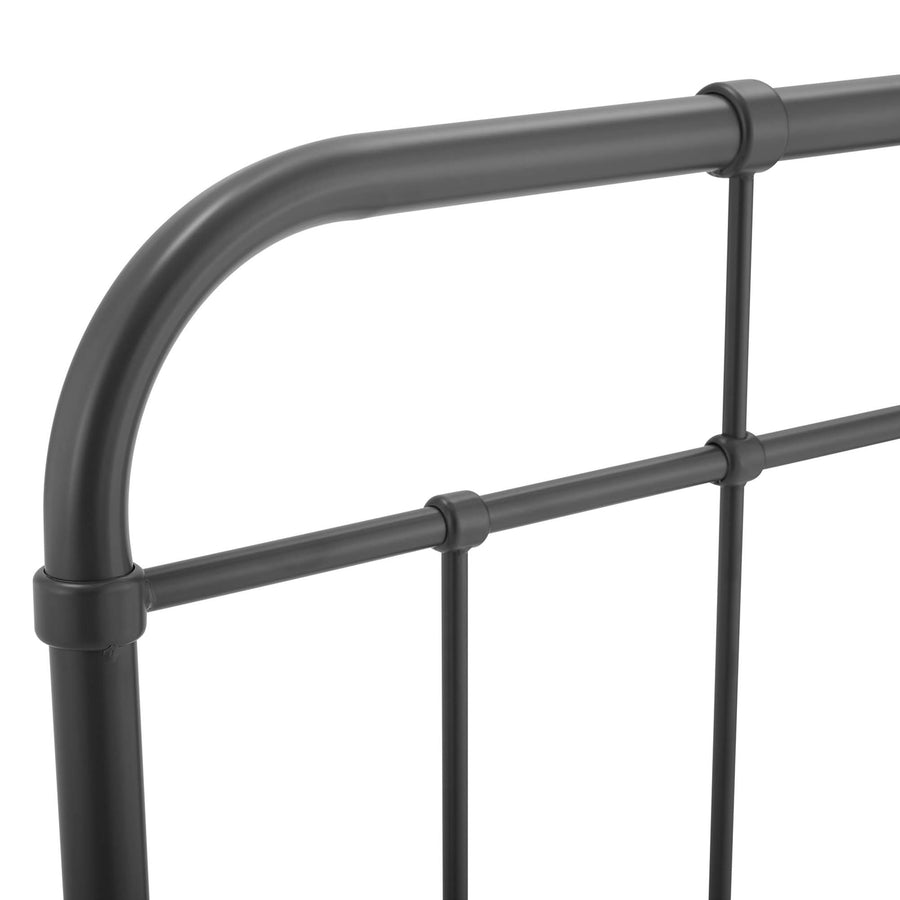 Chateau Metal Twin Headboard in Gray