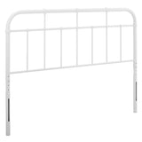 Chateau Metal Twin Headboard in White