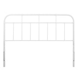 Chateau Metal Twin Headboard in White
