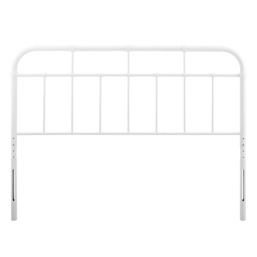 Chateau Metal Twin Headboard in White
