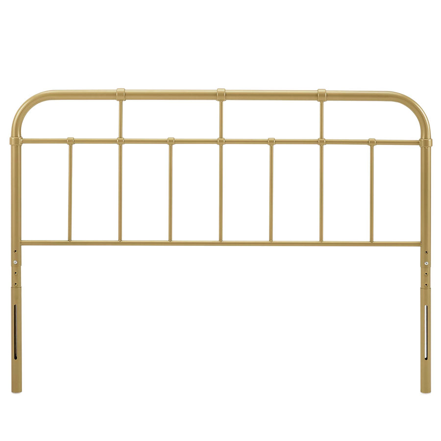 Chateau Metal Full Headboard in Gold