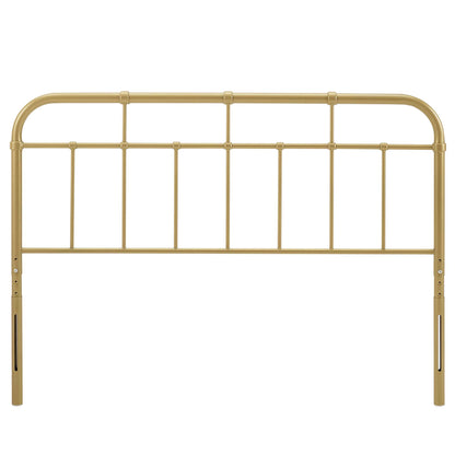 Alessia Metal King Headboard by Furniture For America