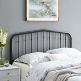 Forge Metal Twin Headboard in Black