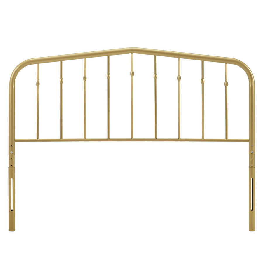 Forge Metal Twin Headboard in Gold
