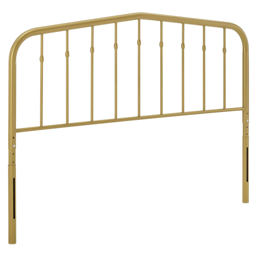 Forge Metal Twin Headboard in Gold