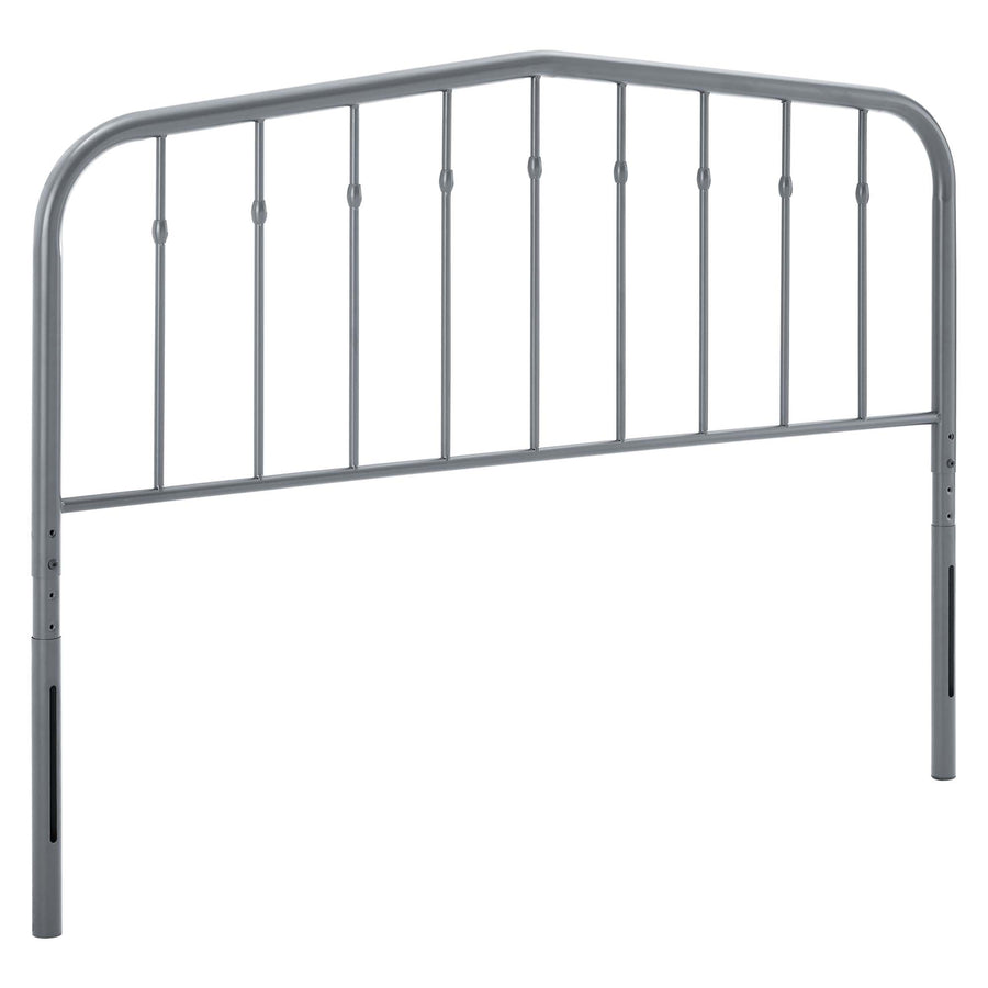 Forge Metal Twin Headboard in Gray