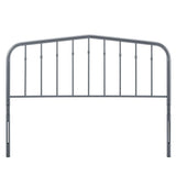 Forge Metal Twin Headboard in Gray
