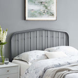 Forge Metal Twin Headboard in Gray