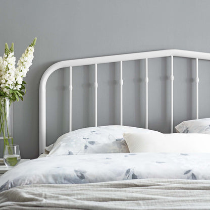 Lennon Metal Twin Headboard by Furniture For America