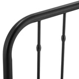 Forge Metal Full Headboard in Black