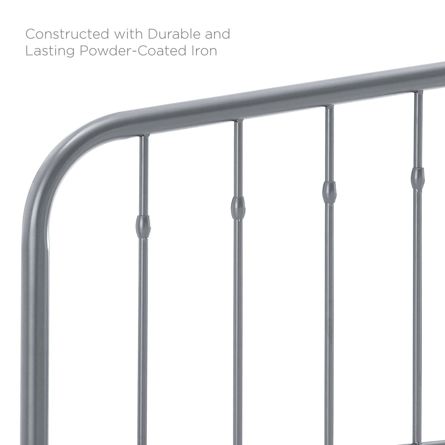 Lennon Metal Full Headboard by Furniture For America