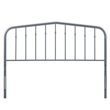 Lennon Metal Queen Headboard in Gray