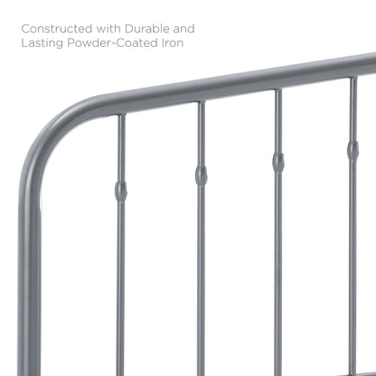 Lennon Metal Queen Headboard by Furniture For America