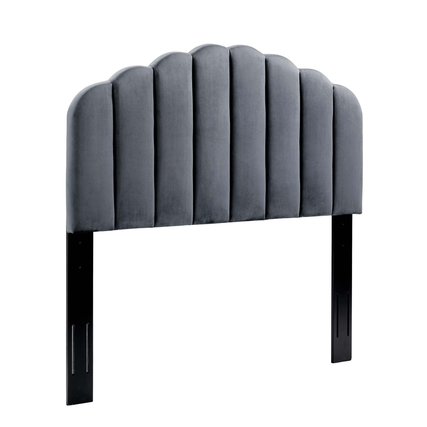 Veronique Performance Velvet Twin Headboard by Furniture For America