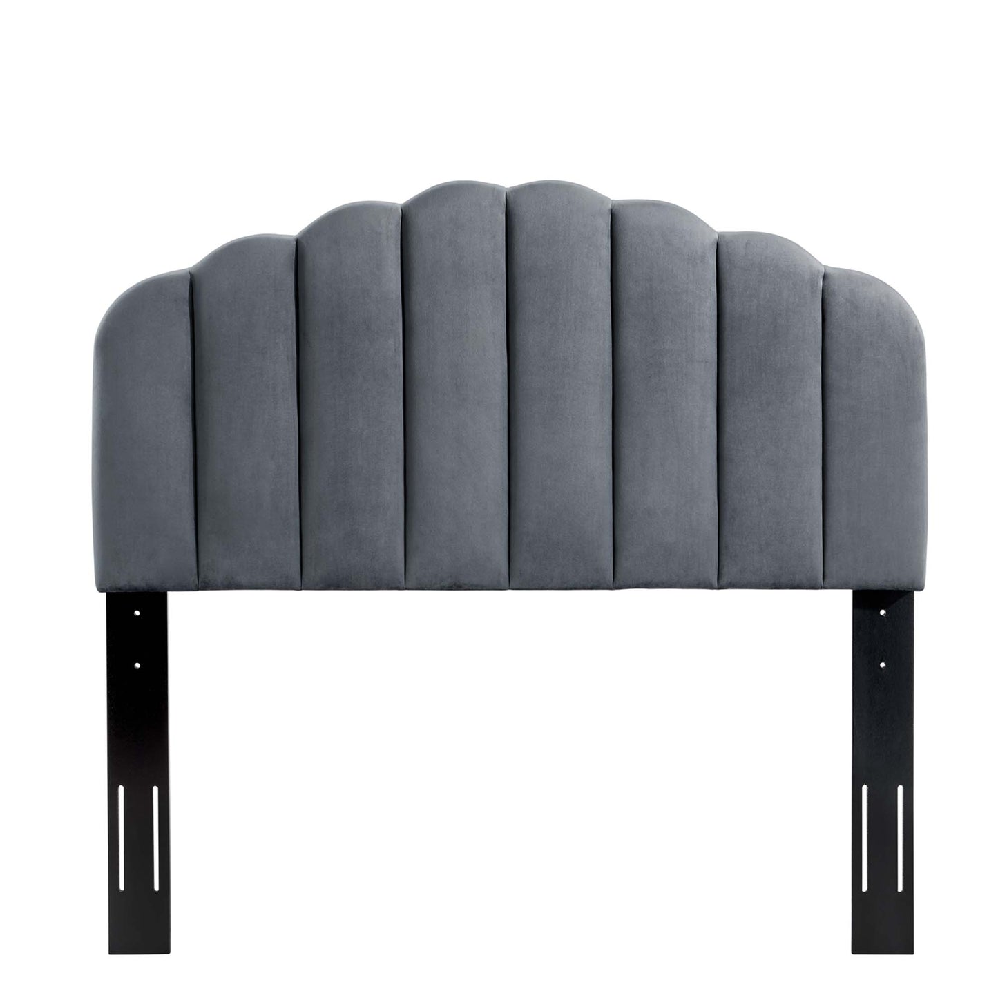 Veronique Performance Velvet Twin Headboard by Furniture For America