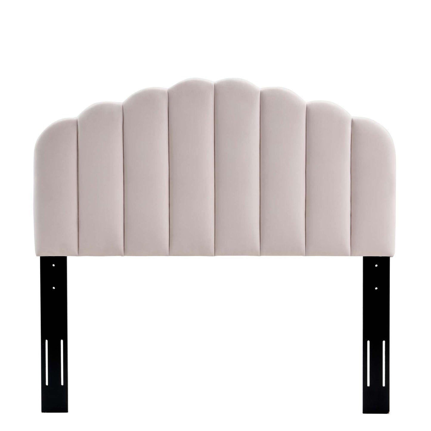 Veronique Performance Velvet Twin Headboard by Furniture For America