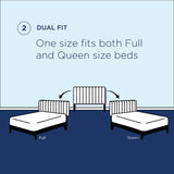 Jovie Performance Velvet Full/Queen Headboard in Dusty Rose
