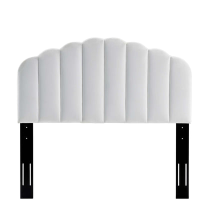 Veronique Performance Velvet Full/Queen Headboard by Furniture For America