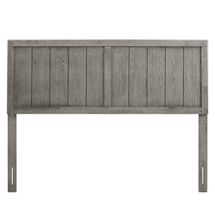Robbie Wood Twin Headboard in Gray