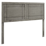 Sanctum Wood Twin Headboard in Gray