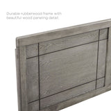 Sanctum Wood Twin Headboard in Gray