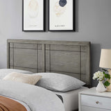 Sanctum Wood Twin Headboard in Gray
