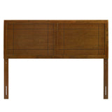 Sanctum Wood Twin Headboard in Walnut