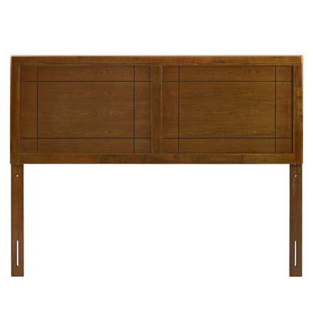 Archie Wood Twin Headboard in Walnut