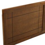 Sanctum Wood King Headboard in Walnut