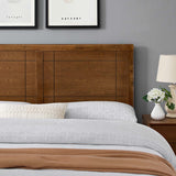 Sanctum Wood King Headboard in Walnut