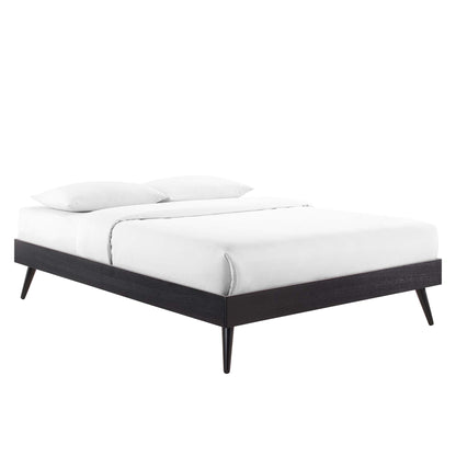Bridgette Wood Queen Platform Bed With Splayed Legs by Furniture For America