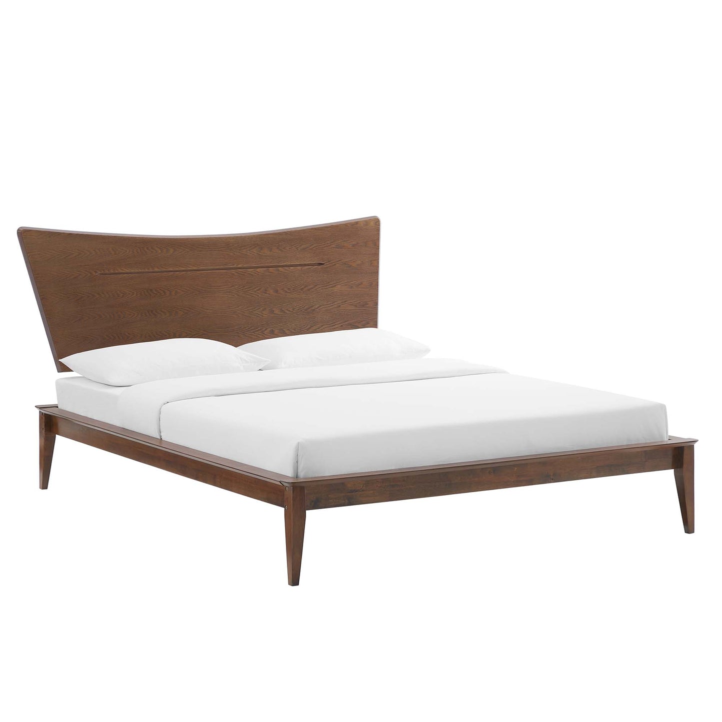 Astra Wood Queen Platform Bed by Furniture For America