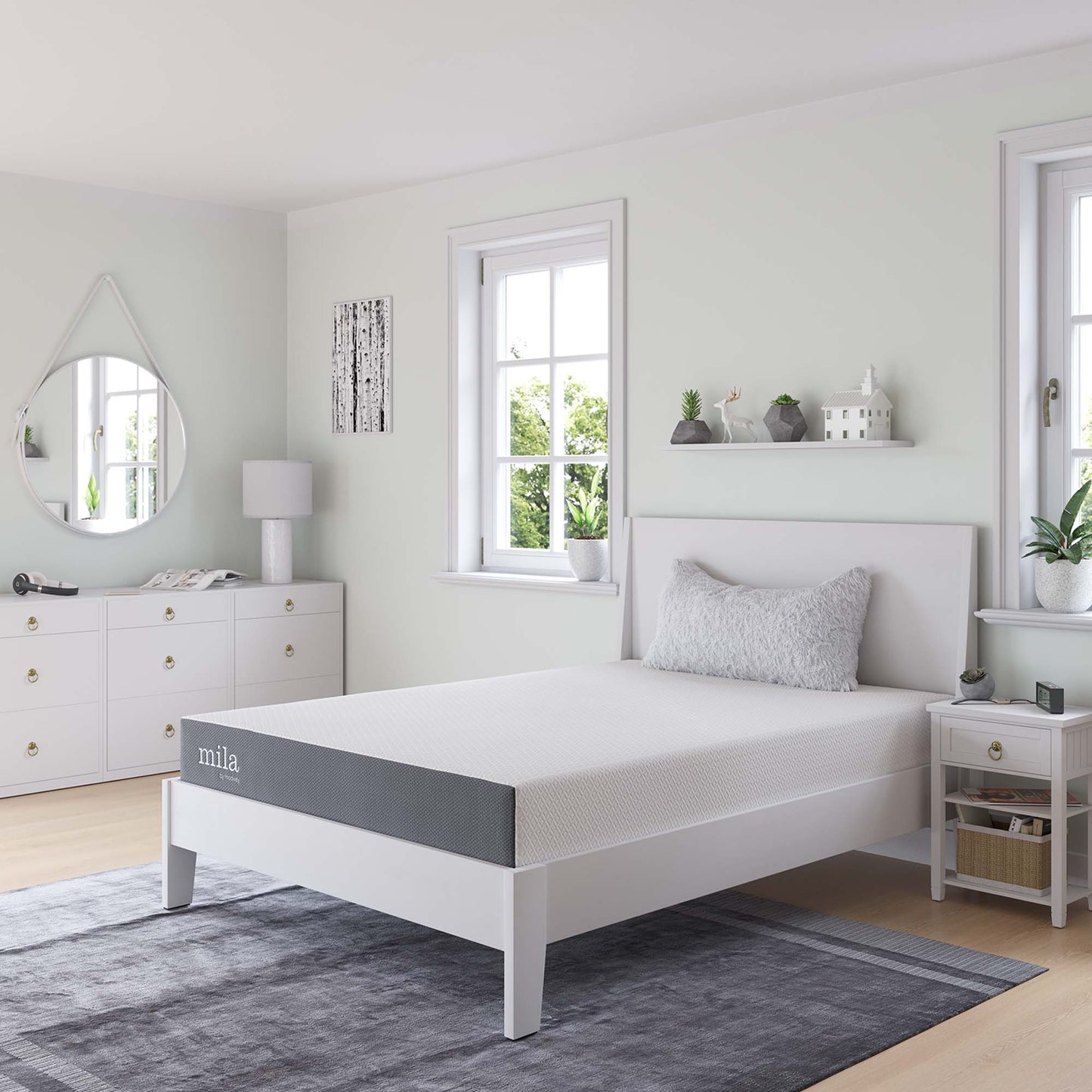 Mila 8" Full Mattress by Furniture for America