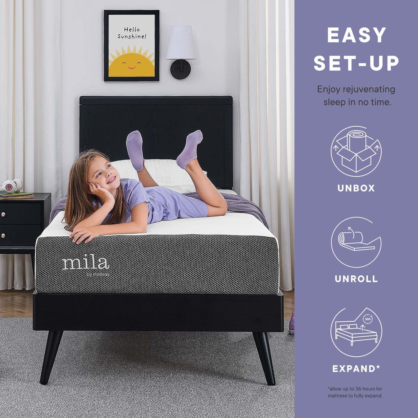 Birch 10" Twin Mattress, Mattresses