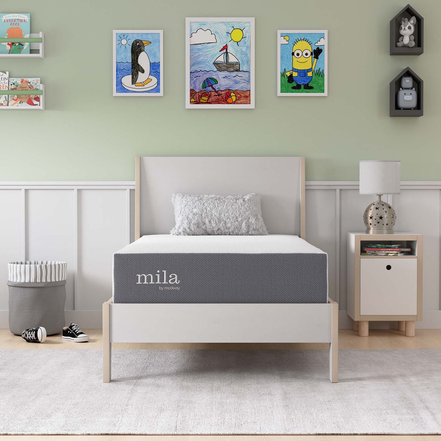 Mila 10" Twin Mattress by Furniture for America