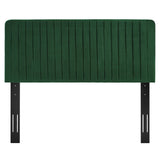 Echo Channel Tufted Performance Velvet King/California King Headboard in Emerald