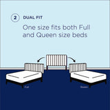 Straw Channel Tufted Performance Velvet Full/Queen Headboard in Light Gray