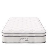Aria 10" Innerspring and Foam Twin XL Mattress in White