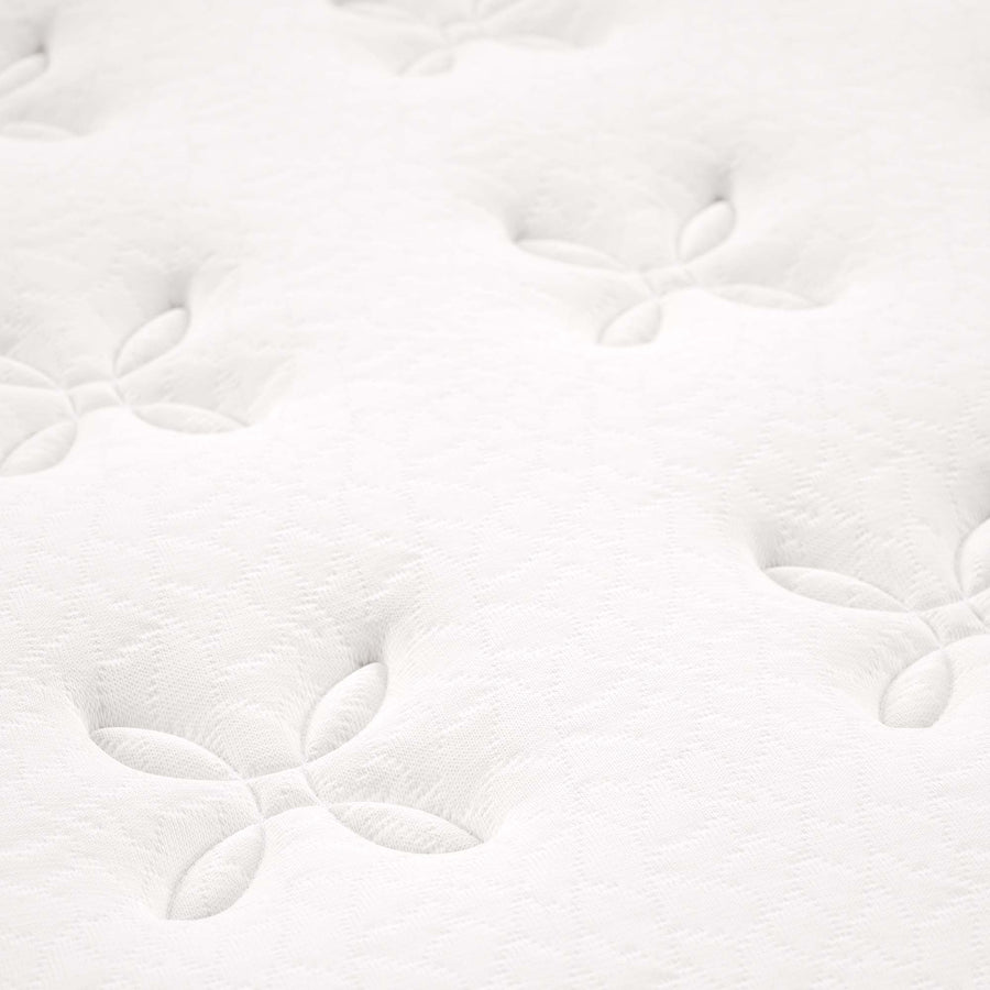 Aria 10" Innerspring and Foam Twin XL Mattress in White