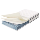 Aria 10" Innerspring and Foam Twin XL Mattress in White