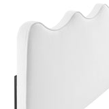 Hazel Performance Velvet Full/Queen Headboard in White