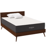 Juno 12" Memory Foam Full Mattress in White