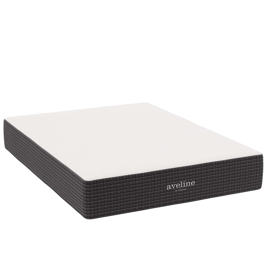 Aveline 12" Memory Foam Queen Mattress in White