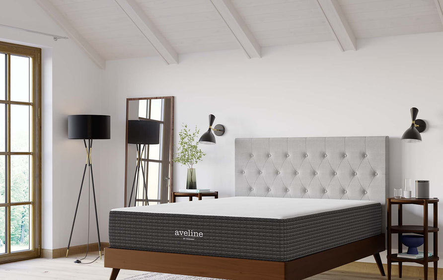 Juno 12" Memory Foam Queen Mattress in White