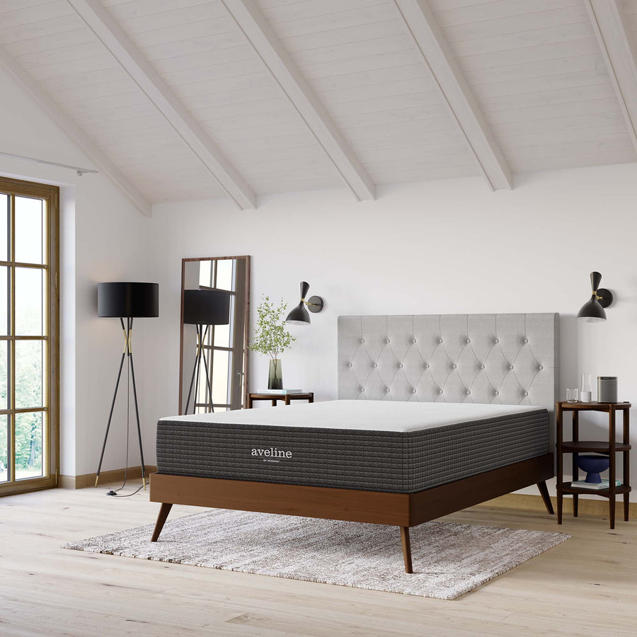 Juno 12" Memory Foam Queen Mattress in White