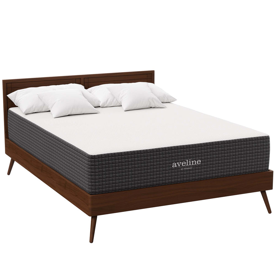 Juno 12" Memory Foam Queen Mattress in White